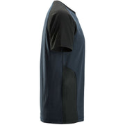 Snickers Workwear - T-Shirt 2-Farben T-Shirt 25509504003 XS,navy-schw