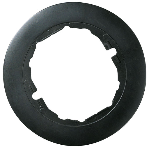 Elso - Zubehör/Ersatzteile für Installationsschalterprogramme Wandschutz für Rahmen WDE011503 schwarz,1-fach − 25 Stück
