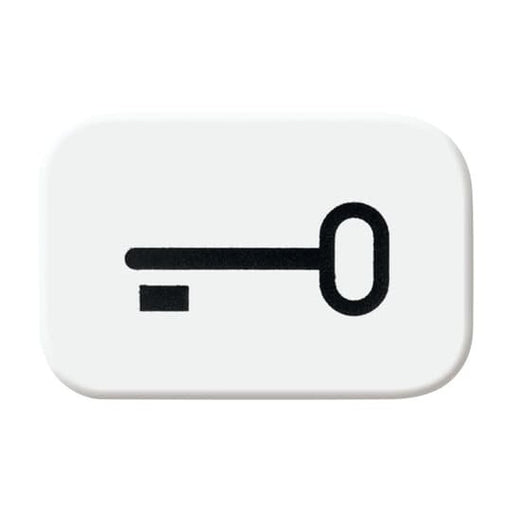 Busch-Jaeger - Bezeichnungsmaterial für Installationsschalterprogramme Tastersymbol aws 2525 TR-214 Schlüssel