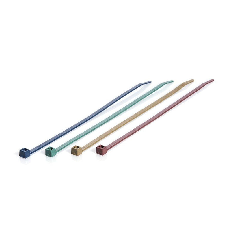 HellermannTyton - Kabelbinder 111-01377(100) 100x2,5 mm, mintgrün − 100 Stück