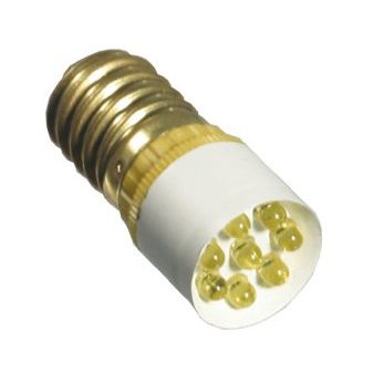 Scharnberger+Hasenbein - Anzeige- und Signallampe Cluster-LED 12-14V bl 35455 E14 35mA AC/DC