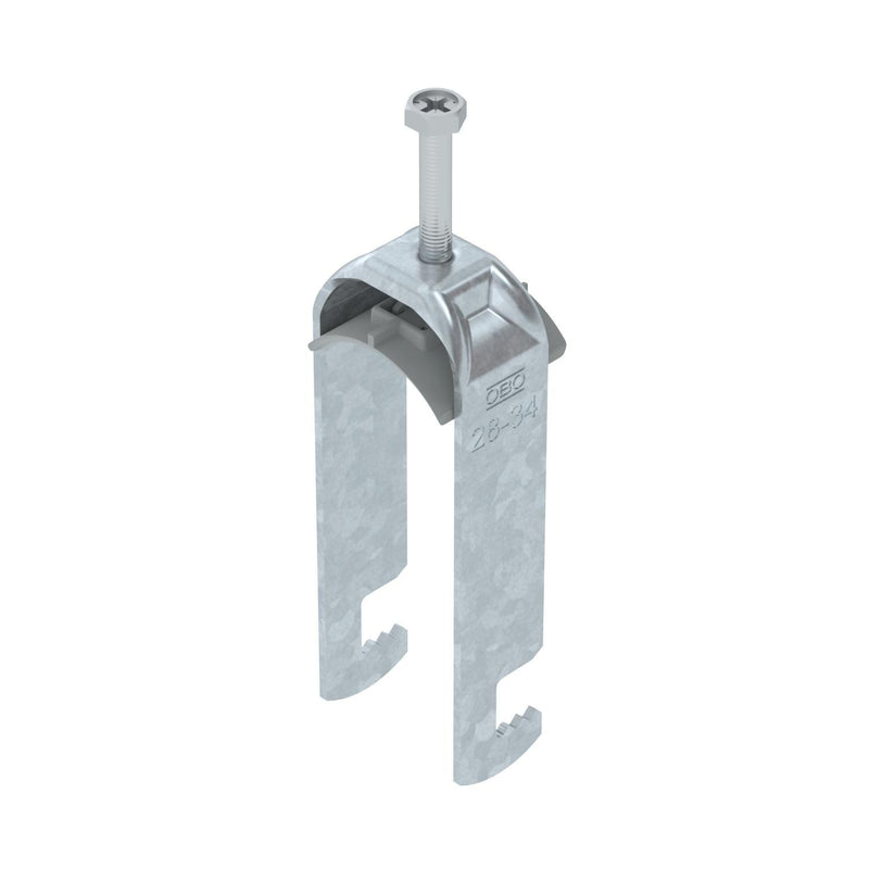OBO Bettermann - Bügelschelle BS-F2-K-34 FT 8-34mm − 50 Stück