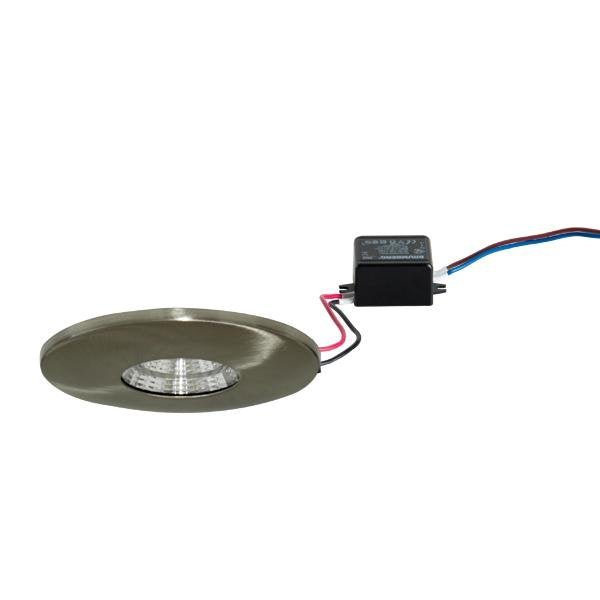 Brumberg Leuchten - Downlight/Strahler/Flutlicht LED-Einbaudownlight 230V 38371153 rund