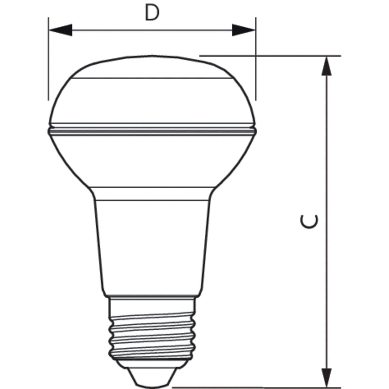 Philips Lighting - LED-Lampe/Multi-LED LED-Reflektorlampe R63 CoreProLED #81179500 E27
