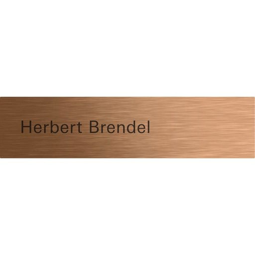Gira - Funktionsmodul für Türkommunikation Ruftaste beschr. 5549921 Bronze