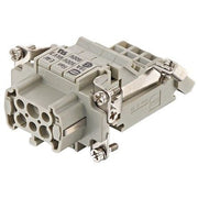 Harting - Kontakteinsatz für Rechtecksteckverbinder Buchseneinsatz 09330064729 HAN 6 ES-AV-F-LINKS