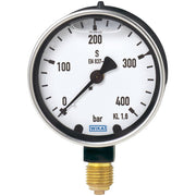 Wika Wiegand - Rohrfedermanometer Rohrfedmano 213.40.100 Hdy 9921273 2,5barG1/2Bunt