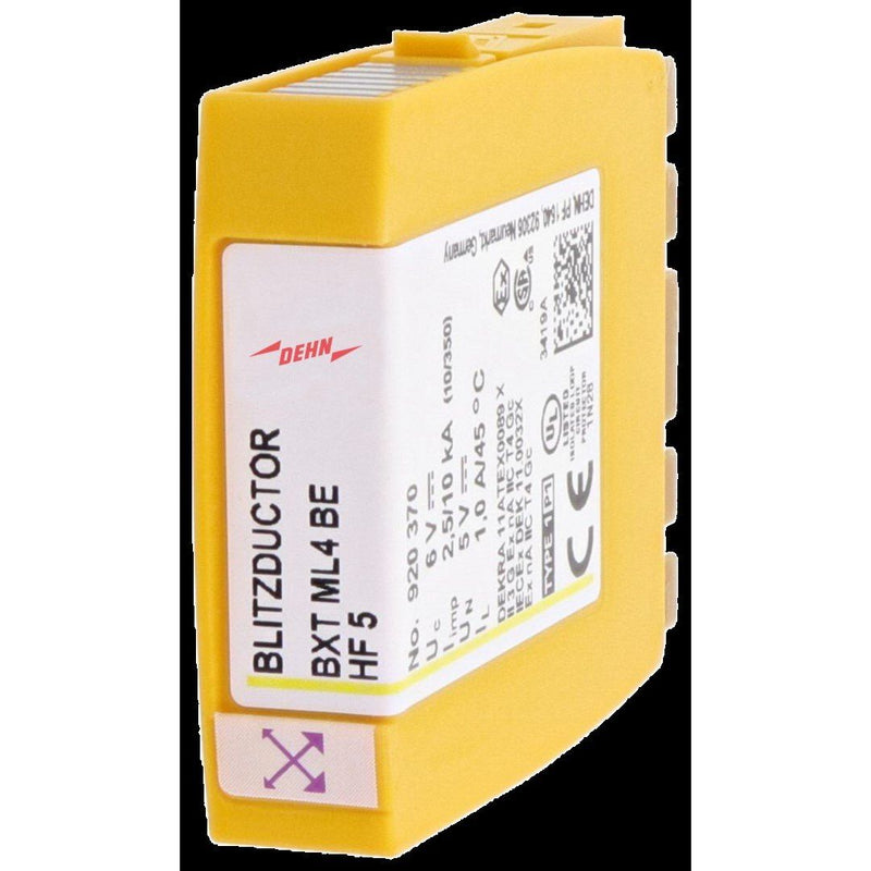 DEHN - Kombi-Ableiter für Informations-/MSR-Technik Kombi-Ableiter-Modul BXT ML4 BE HF 5 Blitzductor XT