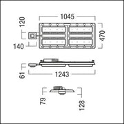 Zumtobel Group - Hallen-Reflektorleuchte LED-Hallenleuchte CR2 L35k #42189830 840, ws