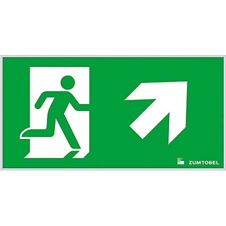 Zumtobel Group - Piktogramm für Not-/Hinweisleuchte Rettungszeichen PURESIGN150#22900412 AW/EW RZ-1RO
