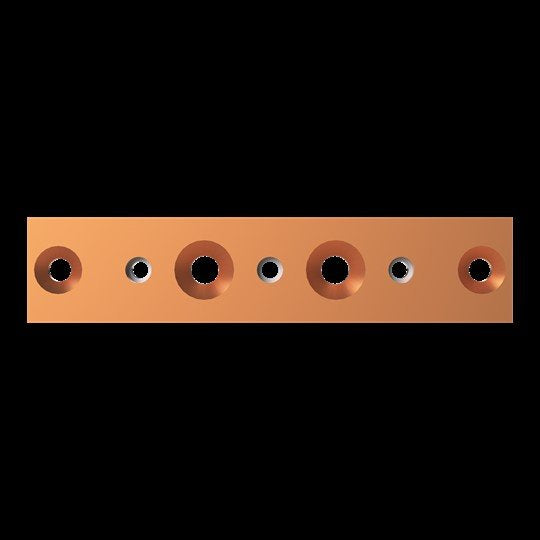 Striebel&John - Sammelschiene Innenausbau Modul ZX1213 1FB 40x10