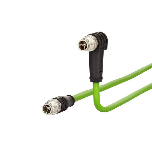 Metz Connect - Patchkabel Kupfer Industrie IndustrialEthernet Leitung 142M2X1A100 X-kodiert, 10m, M12