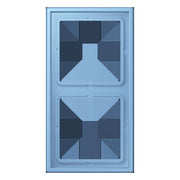 Jung - Abdeckrahmen Rahmen 2-fach LC 982 256 bleu ceruleen 59