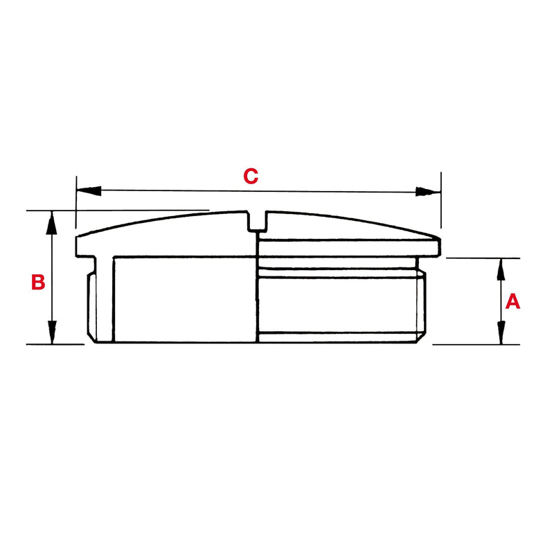 Plica - Verschlussschraube Blindstopfen 935370343 M40 PA6/GFK sgr − 20 Stück