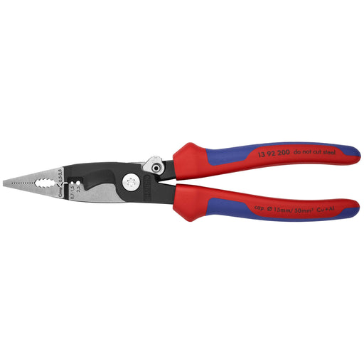 Knipex - Abisolierzange Elektro-Installationszange 13 92 200 200mm