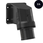 Walther Werke - CEE-Gerätestecker (IEC 60309) CEE NEO Anbaugerätestecker FW711405CC 16A 4P 5h IP54 − 5 Stück