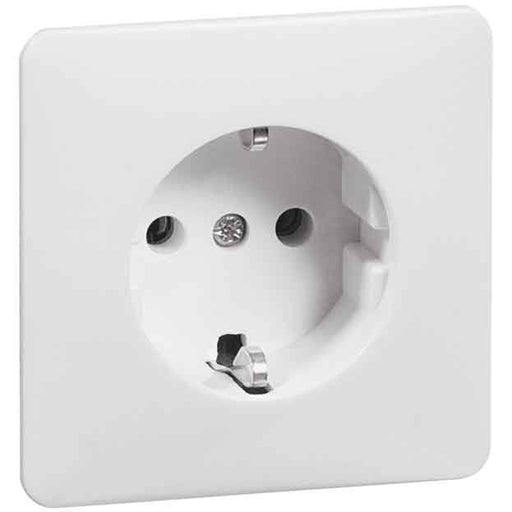 Peha - Schalter-/Steckdosenkombination SCHUKO-Steckdose rws D 80.6511.02 NA 16A 250V Steckklemm