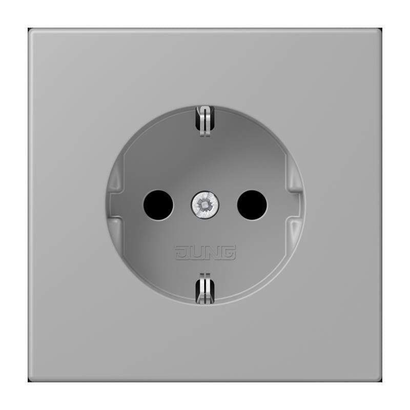 Jung - Steckdose SCHUKO Steckdose LC 1520 204 gris moyen (32012)