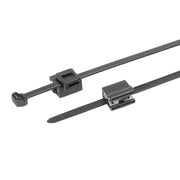 HellermannTyton - Kabelbinder Befestigungsbinder T50ROSEC5B-MC5-BK-D1 4,6x200 schwarz − 500 Stück