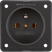 Berker - Steckdose sw 9619505 mit Erdungsstift