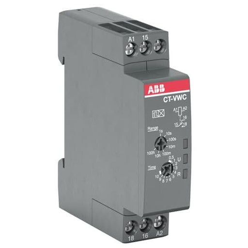 ABB Stotz S&J - Zeitrelais einschaltwisch. CT-VWC.12 1We,24-48VDC/24-240V