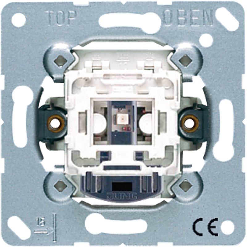 Jung - Installationsschalter Hotelschalter Innenstelle 506 KO5 EU D 24 24V Aus-Wechsel