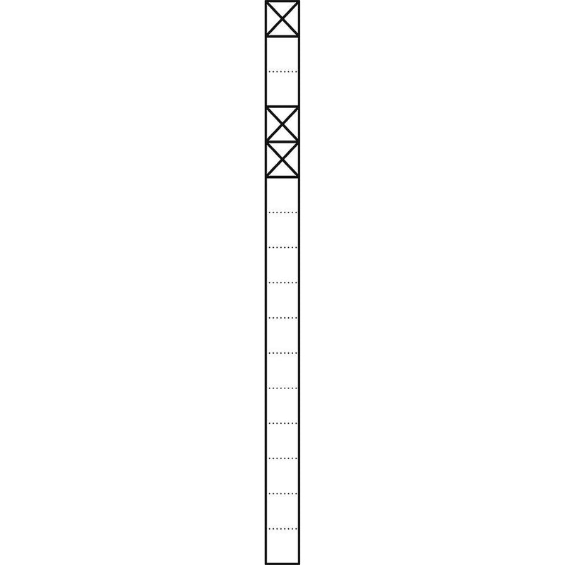 Siedle&Söhne - Kommunikations-Säule Kommunikations-Stele KSF 616-1/2 DG 1,6m dgr/gli 1+2Mod