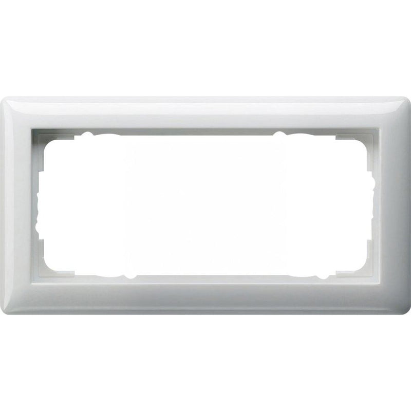 Gira - Abdeckrahmen Rahmen 2f.rws-gl 100203 o. Mittelsteg
