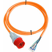 Walther Werke - Netzanschlussleitung CEE-Anschlussleitung 5,0m 39300506050078 m.PH-St. 32A5P400V6h