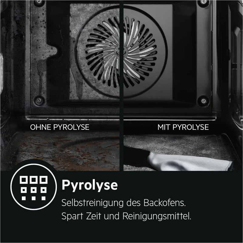 Electrolux AEG - Herd EB-Herdset Pyrolyse KOMBI3026P OU5PE40SM+TA64RAS6XB