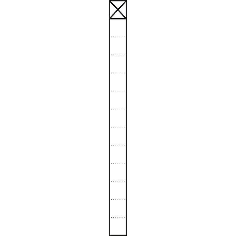 Siedle&Söhne - Kommunikations-Säule Kommunikations-Display KSF 613-1 AG AP, anthrazitgrau