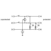Phoenix Contact - Überspannungsableiter für Informations-/MSR-Technik Überspannungsschutzgerät 2906776
