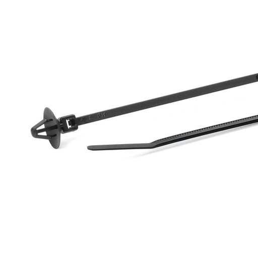 HellermannTyton - Kabelbinder Befestigungsbinder T18LSFT4D12 mit Fußteil − 500 Stück