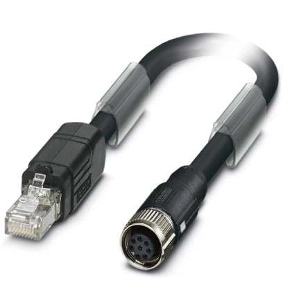 Phoenix Contact - Patchkabel Kupfer Industrie Netzwerkkabel 1412401 − 50 Stück