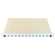 Paschke - Patchpanel LWL Spleissbox ausziehbar 19" 442304-12SA 12x LCd OS2 BLAU