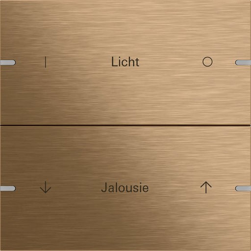 Gira - Bussystem-Tastwippe Wippenset 2-fach 503238 Tastsens.4TS4 Bronze