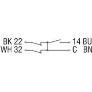 Schmersal - Induktiver Näherungsschalter Sicherheits-Sensor BNS 120-12Z