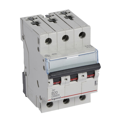 Legrand - Leitungsschutzschalter Legrand 404127 B20A 3-polig 10kA