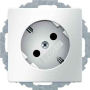 Berker - Steckdose SCHUKO-Steckdose 47276089 polarweiss, samt