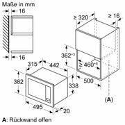 Siemens - Mikrowellengerät EB-Mikrowelle BF523LMB3 IQ100
