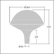 Thorn - Straßen- und Platzleuchte LED-Leuchtenkopf PLI R 24L #96668698 4000K