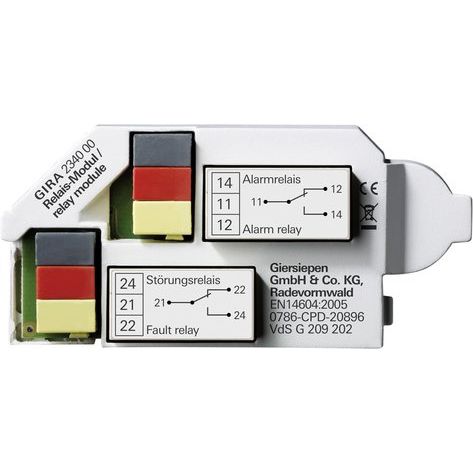 Gira - Zubehör/Ersatzteile für Installationsschalterprogramme Relaismodul 234000 RauchwarnMelder