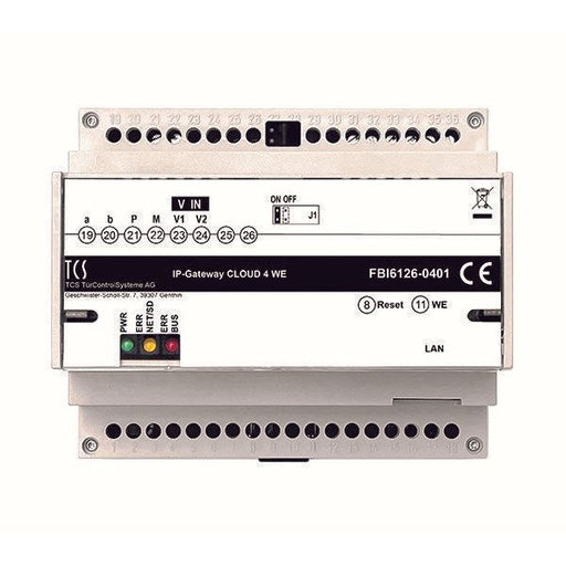 TCS Tür Control - Zusatzgerät für Türkommunikation IP-Gateway CLOUD FBI6126-0401 4 WE