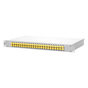 Metz Connect - Patchpanel LWL Spleissbox bestückt OpDATfix 24xSTD OM4K keramik