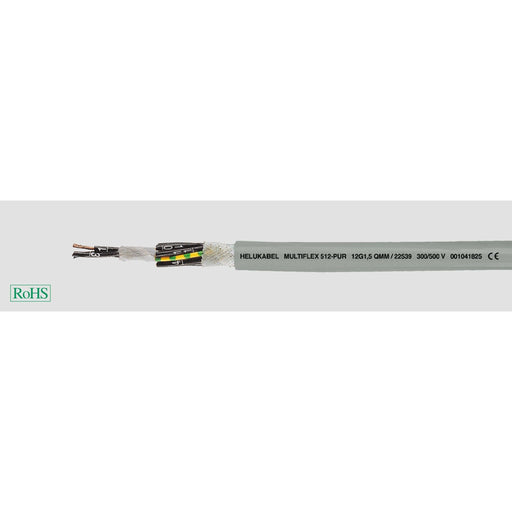 Klimaprime - Energiekabel < 1 kV, für ortsveränderlichen Einsatz HEL M-FLEX 512-PUR 5G0,5 M-FLEx512 5G0,5 PUR-Schleppkettenlt
