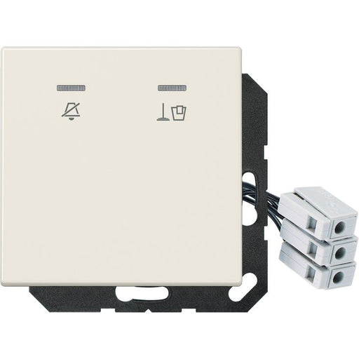 Jung - Abdeckung/Bedienelement für Installationsschalterprogramme Hotelabdeckung LS CU KO5 M 230 mit LED-Einheit 230V