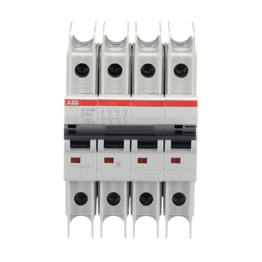 ABB Stotz S&J - Leitungsschutzschalter Sicherungsautomat SU204M-C16 10kA 16A 4P
