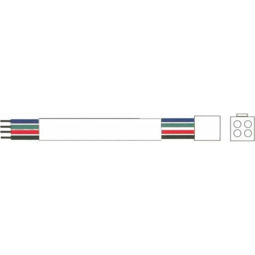 Scharnberger+Hasenbein - Elektrisches Zubehör/Ersatzteile für Leuchten Anschlussleitung 500mm 55013 4x0,5qmm sw