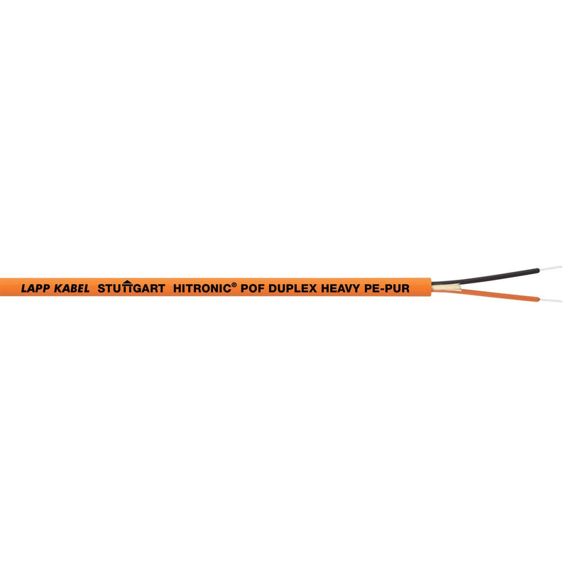 Lapp Kabel&Leitung - LWL-Kabel HITRONIC POF DUPLEX 28030002/1000 HEAVY PE-PUR − 1000 Meter