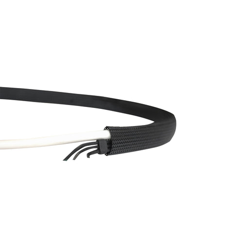 Fränkische - Hohlgeflechtschlauch Geflechtschlauch BPET-V020B.50 schwarz, PET − 50 Meter